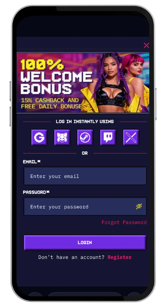 Punkz casino login